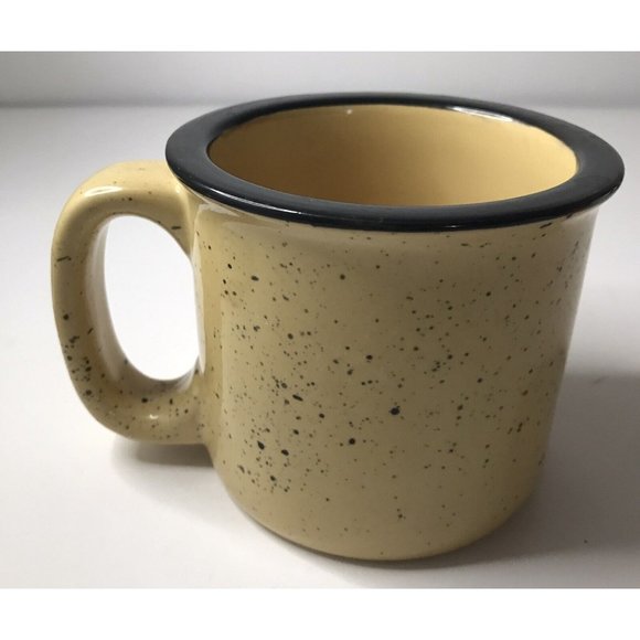 Bass Pro Shop Mug Yellow 16 Oz Coffee Cup Ceramic - Picture 2 of 7